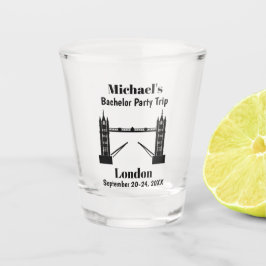 Vaso De Chupito Puente de la Torre Londres Inglaterra Favor de Des