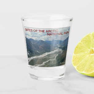 Vaso De Chupito Puertas Del Parque Nacional Del Ártico De Cristal 