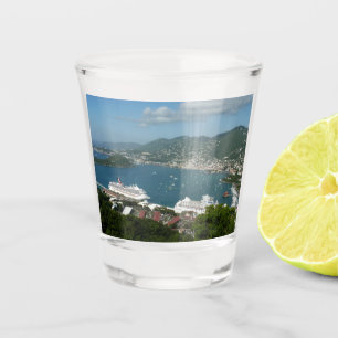 Vaso De Chupito Puerto de St. Thomas Islas Vírgenes Estadounidense