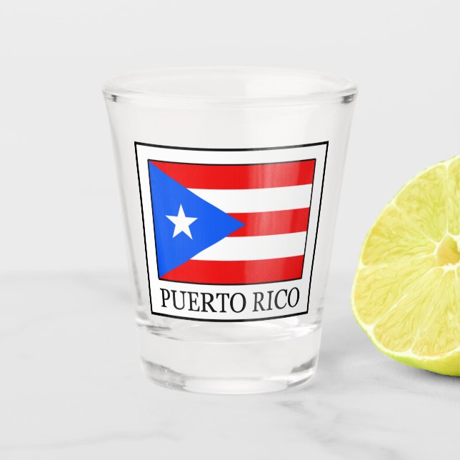 Vaso De Chupito Puerto Rico (Anverso)