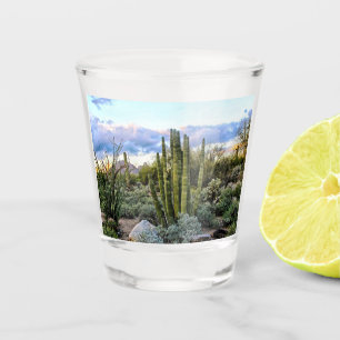 Vaso De Chupito Puesta del sol del Succulent de Scottsdale