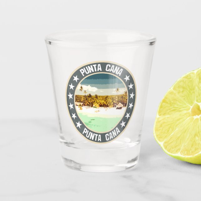 Vaso De Chupito Punta Cana (Anverso)