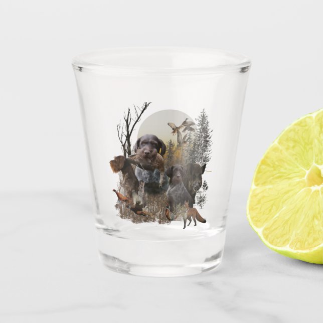 Vaso De Chupito Puntero inalámbrico alemán (Anverso)