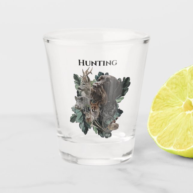 Vaso De Chupito Puntero inalámbrico alemán (Anverso)