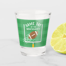 Vaso De Chupito Punto de futbol después de los levantamientos