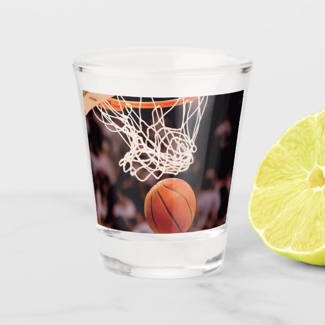Vaso De Chupito Puntuación del baloncesto (Anverso)