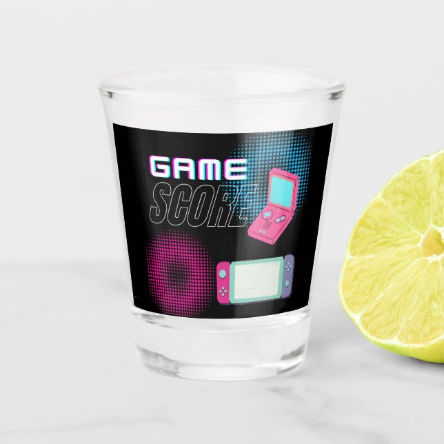 Vaso De Chupito Puntuación del juego (Anverso)