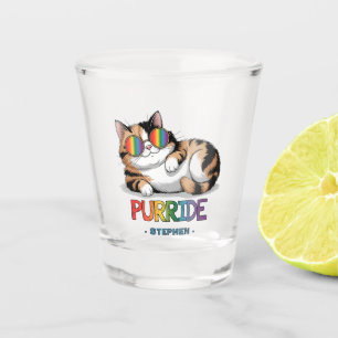 Vaso De Chupito Purride - Orgullo Gato de Guay   LGBTQ