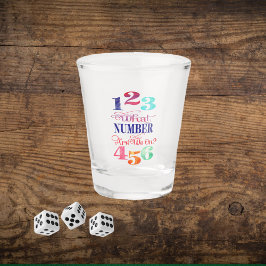 Vaso De Chupito ¿Qué Número Tenemos?