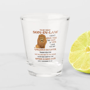 Vaso De Chupito Querido yerno, no te di el regalo de la vida