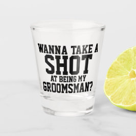 Vaso De Chupito Quiero tomar una foto de ser mi novio.