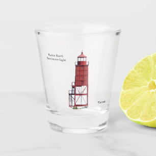 Vaso De Chupito Racine North Breakwater Light shot glass