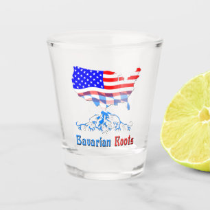 Vaso De Chupito Raíces bávaro-estadounidenses, Bayern Baviera