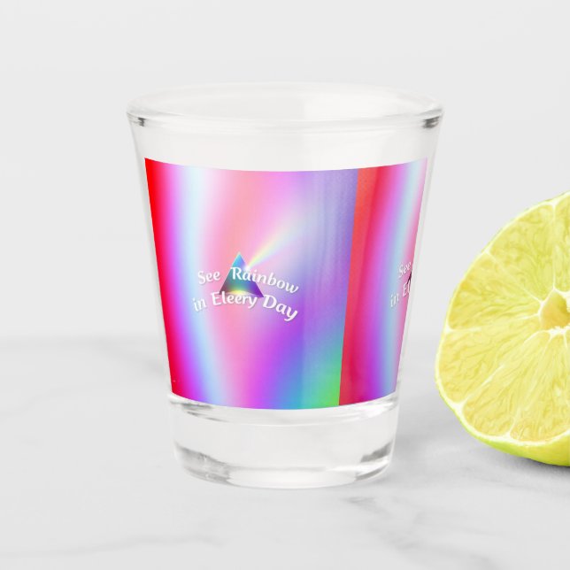 Vaso De Chupito Rainbow Reflections (Anverso)