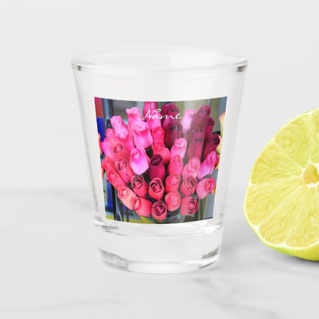 Vaso De Chupito Ramo rosa Thunder_Cove (Anverso)