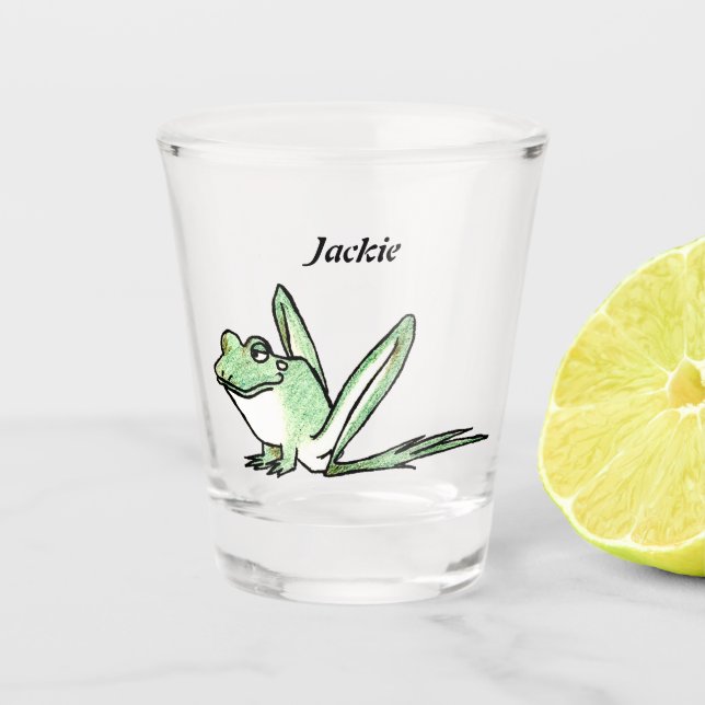 Vaso De Chupito Rana (Anverso)