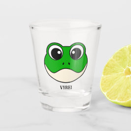 Vaso De Chupito Rana Cute Sonriente