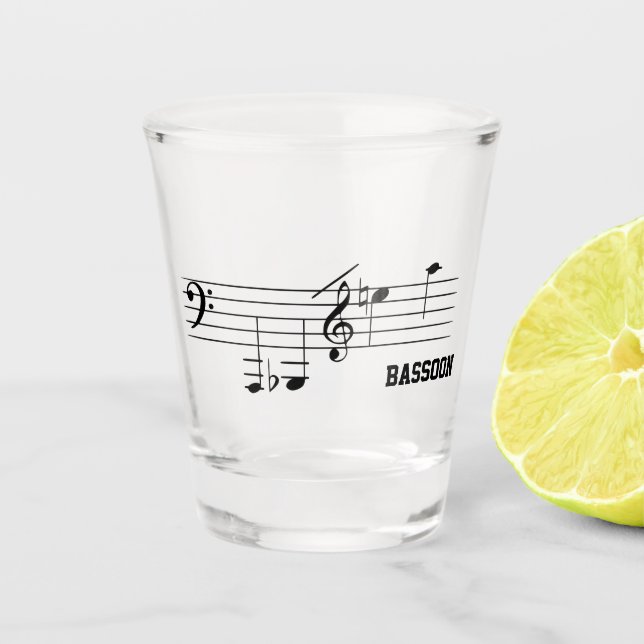 Vaso De Chupito Rango de reproducción de Bassoon (Anverso)