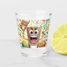 Vaso De Chupito Rave Party Shot Glass – vibrant Fun 