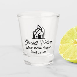 Vaso De Chupito Real Estate Company Customized Realtor Logo