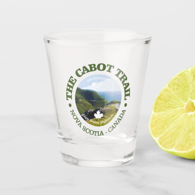 Vaso De Chupito Recorrido de carro (Ciclismo C) (Anverso)