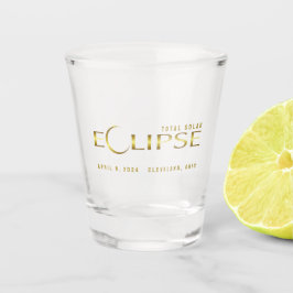 Vaso De Chupito Recuerdo conmemorativo celestial eclipse