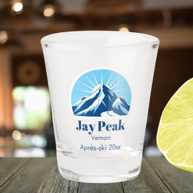 Vaso De Chupito Recuerdo de Jay Peak Vermont USA après-ski (Subido por el creador)