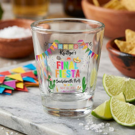 Vaso De Chupito Recuerdo Final de la Despedida de Soltera Fiesta M