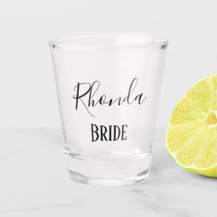 Vaso De Chupito Recuerdo precioso de la novia