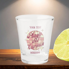Vaso De Chupito Recuerdos de bebidas de la ciudad de Playa del Car