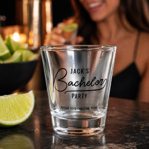 Vaso De Chupito Recuerdos Minimalistas y Elegantes para Despedida
