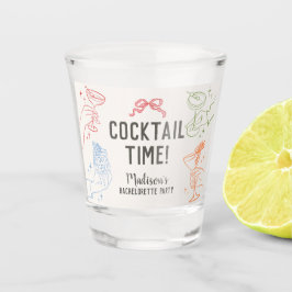 Vaso De Chupito Recuerdos Retro de Fiesta de Despedida de Soltera