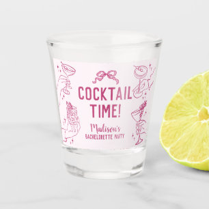 Vaso De Chupito Recuerdos Retro para Despedida de Soltera Fiesta d
