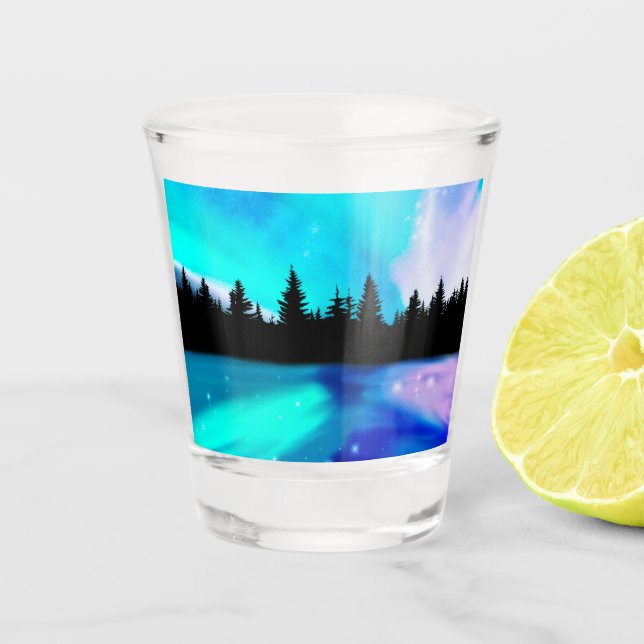 Vaso De Chupito Reflexiones de Daybreak (Anverso)