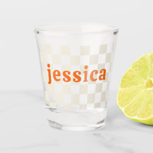 Vaso De Chupito Regalo de cumpleaños personalizado con tablero de 
