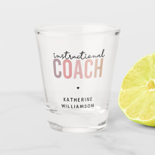 Vaso De Chupito Regalo de entrenador educativo de personalizado