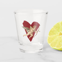 Vaso De Chupito Regalo de Favor de Boda Clásico Cupido Romántico M