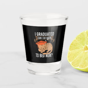 Vaso De Chupito Regalo de graduación Me Gradué ¿Puedo Volver?