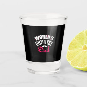 Vaso De Chupito Regalo de Papá El Mejor Papá del Mundo