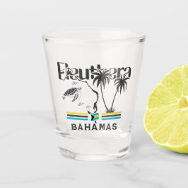Vaso De Chupito Regalo de recuerdo de Bahamas : Bandera de Eleuthe
