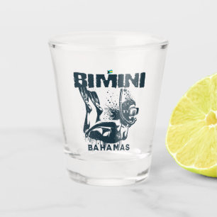 Vaso De Chupito Regalo de recuerdo de Bahamas : Bimini Bahamas Sno
