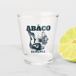 Vaso De Chupito Regalo de recuerdo de Bahamas : Buceo en Abaco Bah