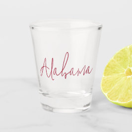 Vaso De Chupito Regalo de recuerdo de viaje por Alabama