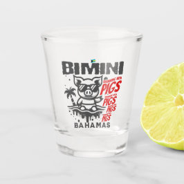 Vaso De Chupito Regalo de souvenirs de Bahamas: Bimini Bahamas