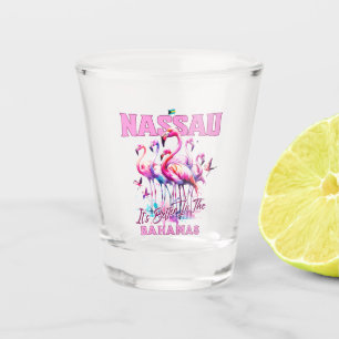 Vaso De Chupito Regalo de souvenirs de Bahamas: Nassau Bahamas Fla