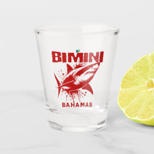 Vaso De Chupito Regalo de souvenirs de las Bahamas: Pescado de tib
