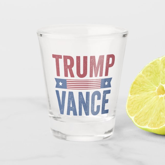 Vaso De Chupito Regalo del voto por elección republicano-estadouni (Anverso)
