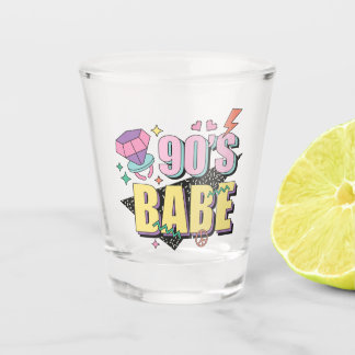 Vaso De Chupito Regalo nostálgico "Babe de los 90"