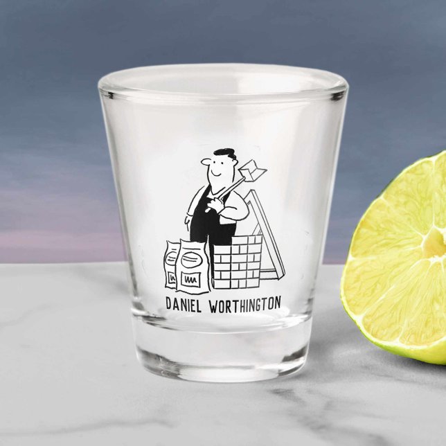 Vaso De Chupito Regalo para un constructor (Subido por el creador)