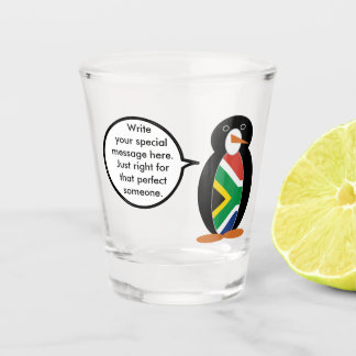Vaso De Chupito Regalo Personalizado de Pingüino de Vida Silvestre